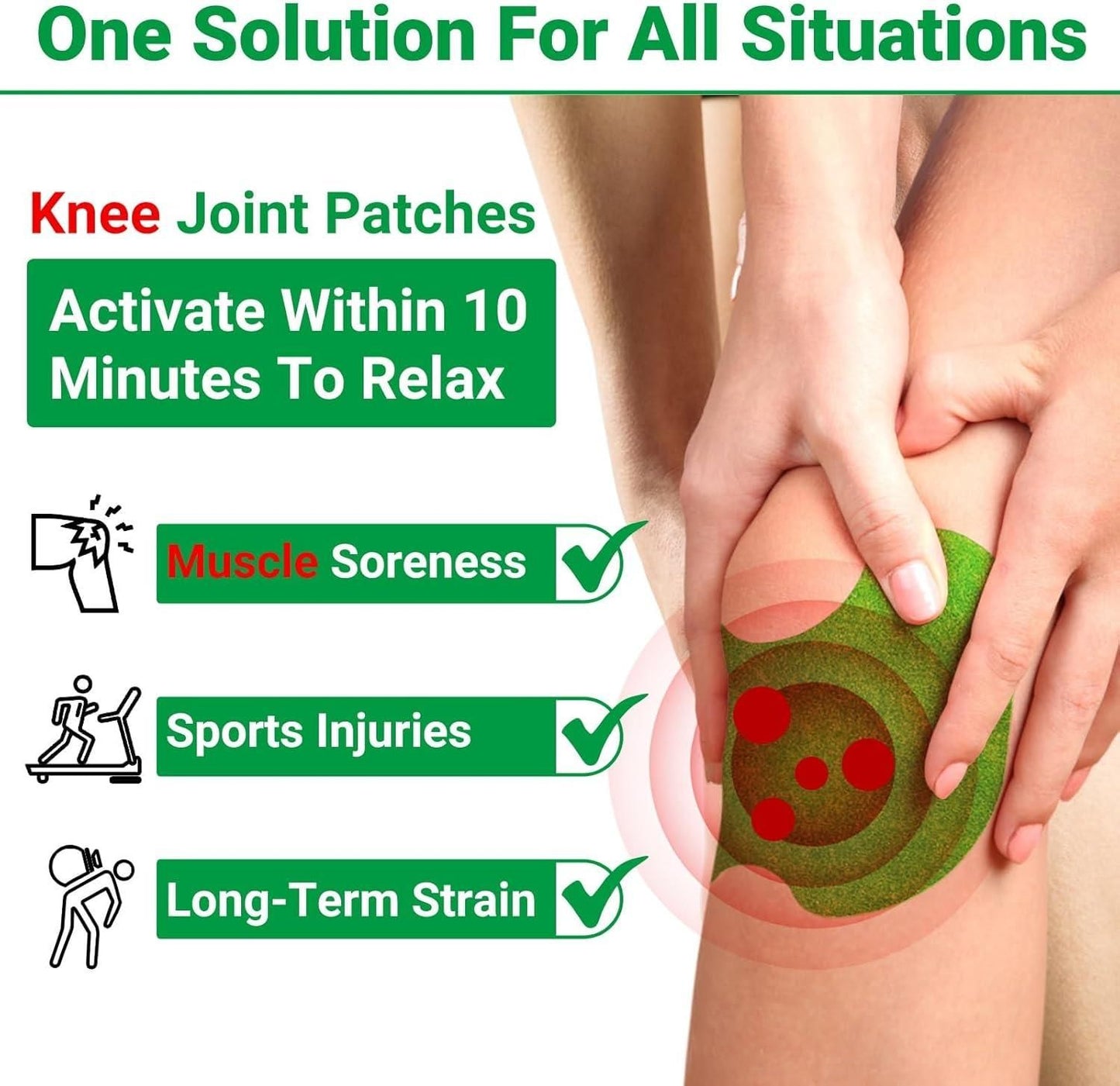 Knee Patches Pack of 10 discount for 20 pack